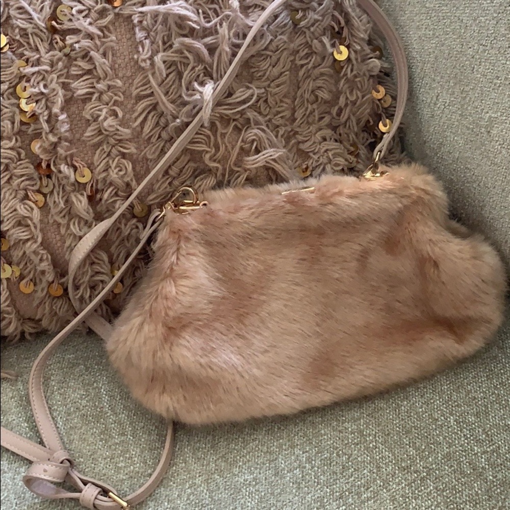 Urban Expressions VEGAN faux fur satchel